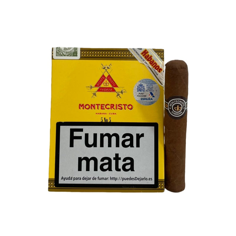 MONTECRISTOS No.5 5s 蒙特 五号纸盒 5支/盒