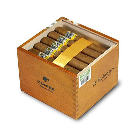 COHIBA ROBUSTOS 25s 高希霸 罗布图 木盒 25支/盒