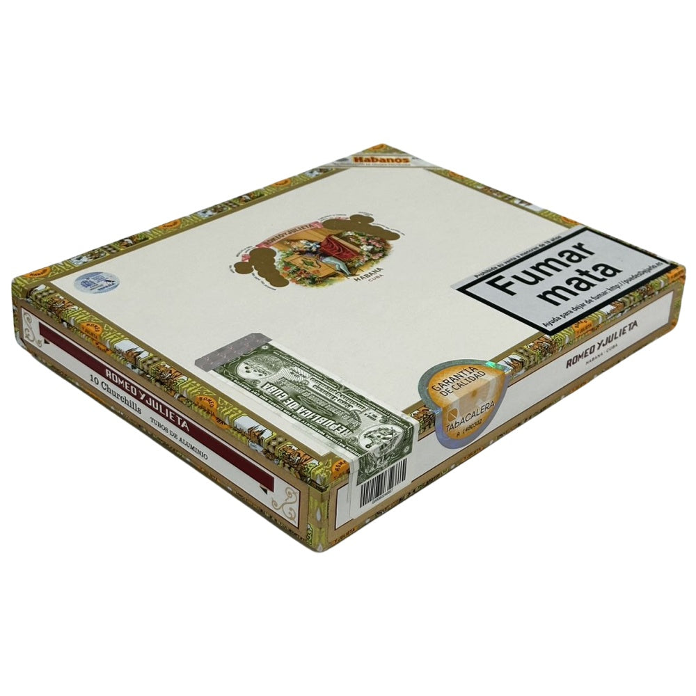 ROMEO Y JULIETA  CHURCHILLS 10s 罗密欧与朱丽叶 丘吉尔铝管 10支/盒