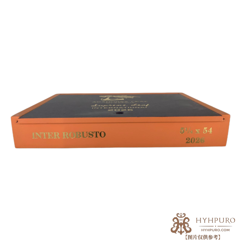 Aganorsa Leaf Supreme Leaf Inter Robusto 2026 10s 紫檀叶 至高叶 国际版 2026 罗布图 10支/盒（国际版内包含（橙、黄标）原封随机发货）