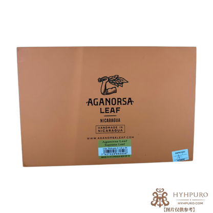 Aganorsa Leaf Supreme Leaf Inter Robusto 2026 10s 紫檀叶 至高叶 国际版 2026 罗布图 10支/盒（国际版内包含（橙、黄标）原封随机发货）