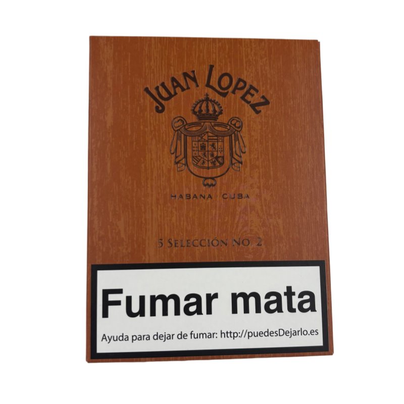 JUAN LOPEZ SELECCION N.2  5s 胡安佩洛斯 精选2号 保湿盒 5支/盒