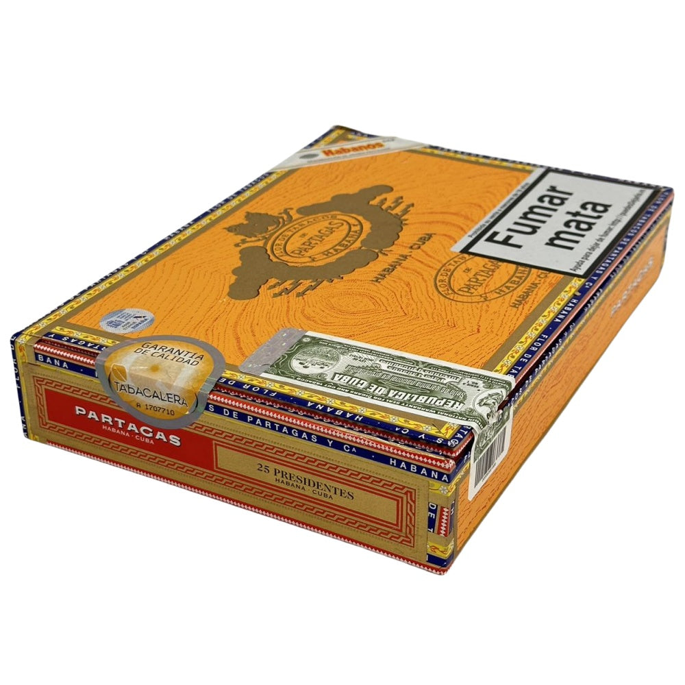 PARTAGAS presidentes 25s  帕特加斯 总统 25支/盒
