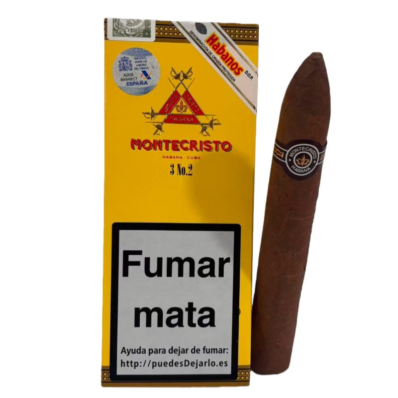 MONTECRISTO No.2 3s 蒙特 二号纸盒 3支/盒