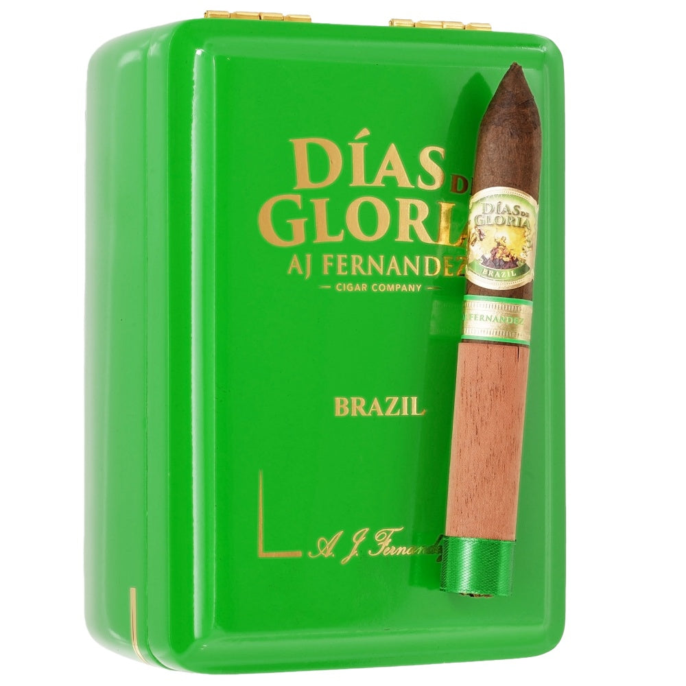 AJ Fernandez Dias de Gloria Brazil Figurado 20s AJ 费尔南德斯 光辉岁月  巴西 双尖鱼雷 20支/盒