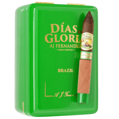AJ Fernandez Dias de Gloria Brazil Figurado 20s AJ 费尔南德斯 光辉岁月  巴西 双尖鱼雷 20支/盒