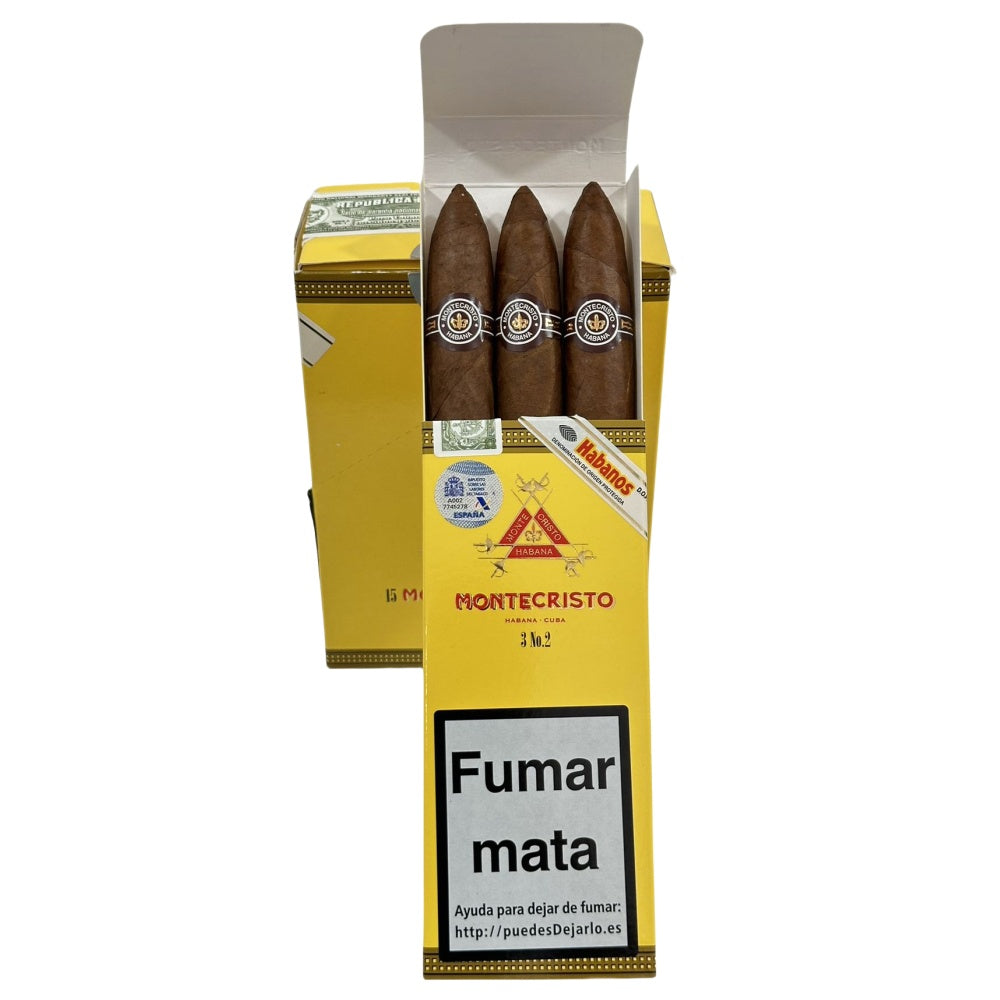 MONTECRISTO No.2 15s 蒙特 二号纸盒 15支/盒
