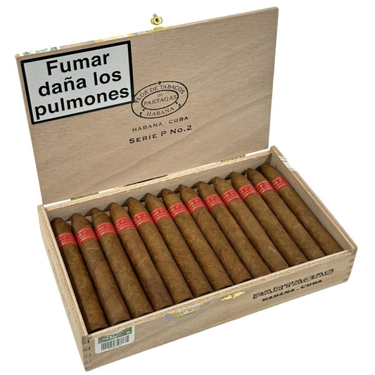 PARTAGAS SERIE P No.2 25s 帕特加斯 P2号 25支/盒