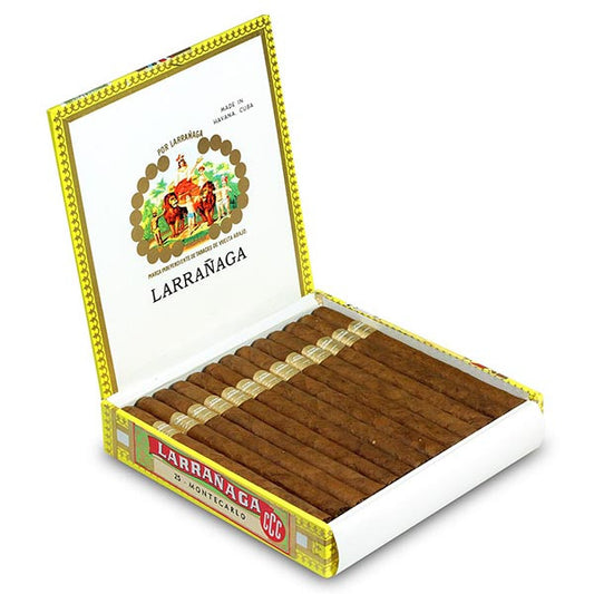 POR LARRAÑGA MONTECARLOS 25s 波尔•拉腊尼亚加 蒙特卡洛斯  25支/盒