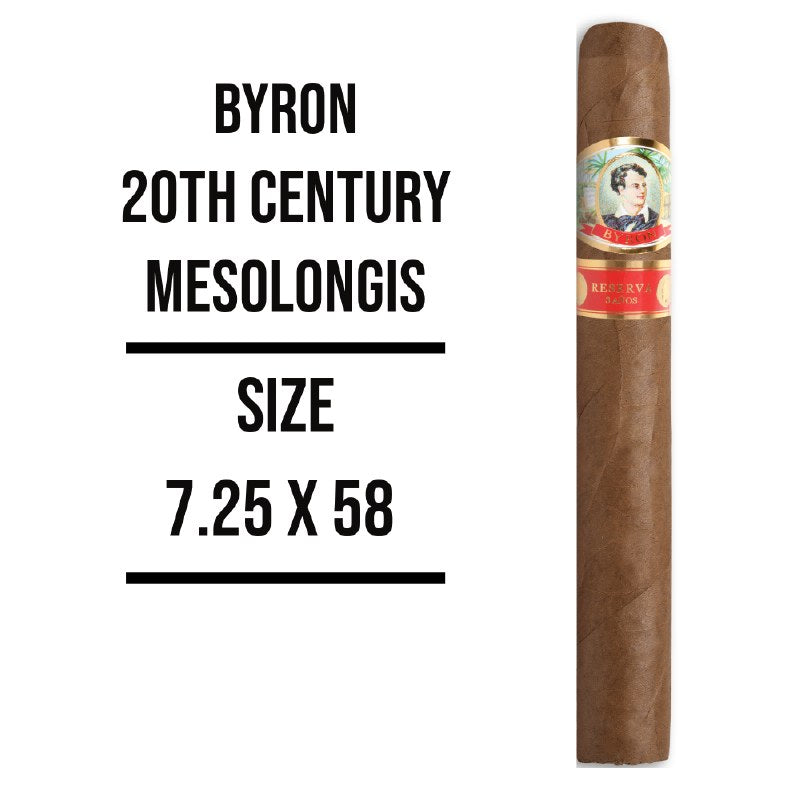 Byron 20th Century Mesolongis 10s 拜伦 二十世纪系列 梅索隆吉 10支/盒
