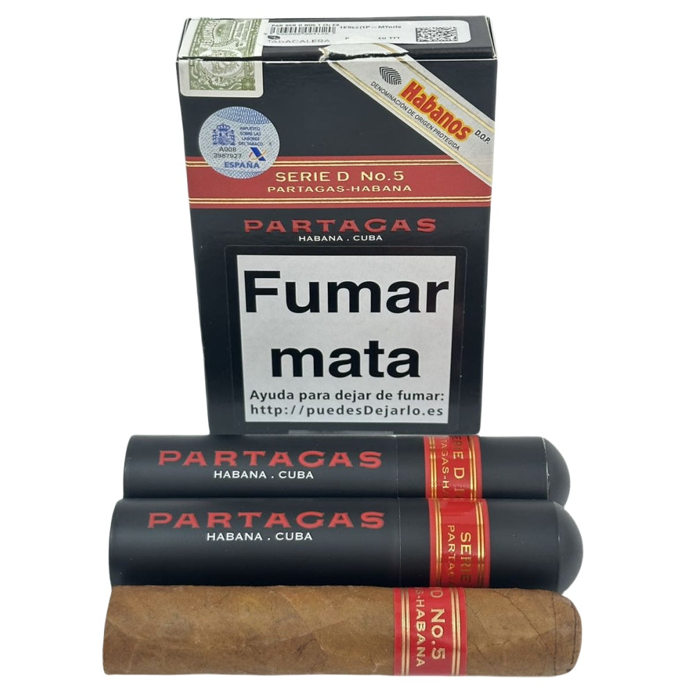 PARTAGAS SERIE D No.5 15s 帕特加斯 D5号 纸盒铝管 15支/盒