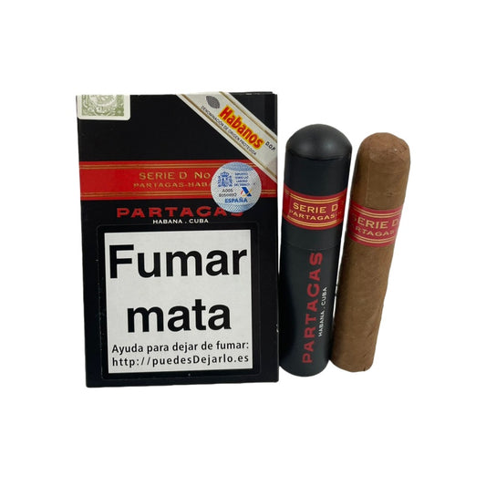 PARTAGAS SERIE D No.5 3s 帕特加斯 D5号 纸盒铝管 3支/盒