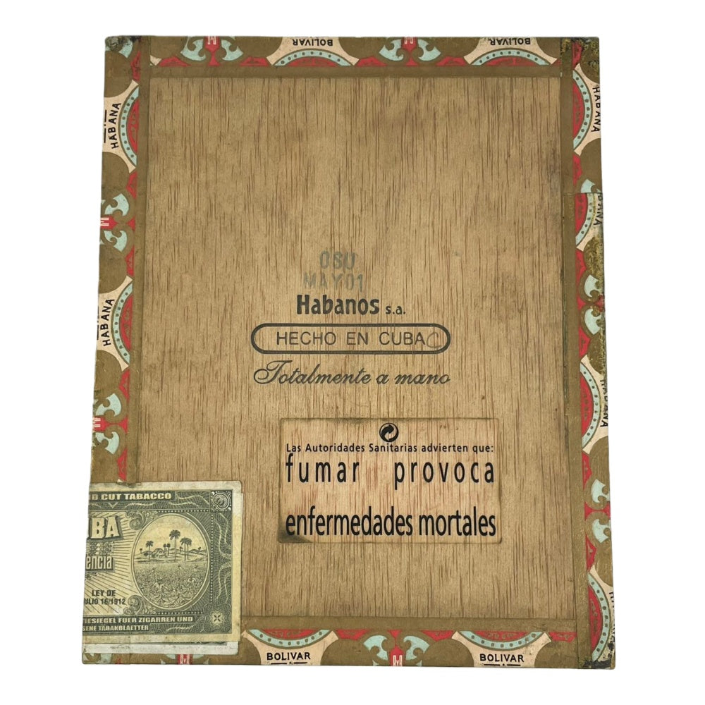 Bolivar Tubos No.1 玻利瓦尔 2001年 铝管 1号 25支/盒