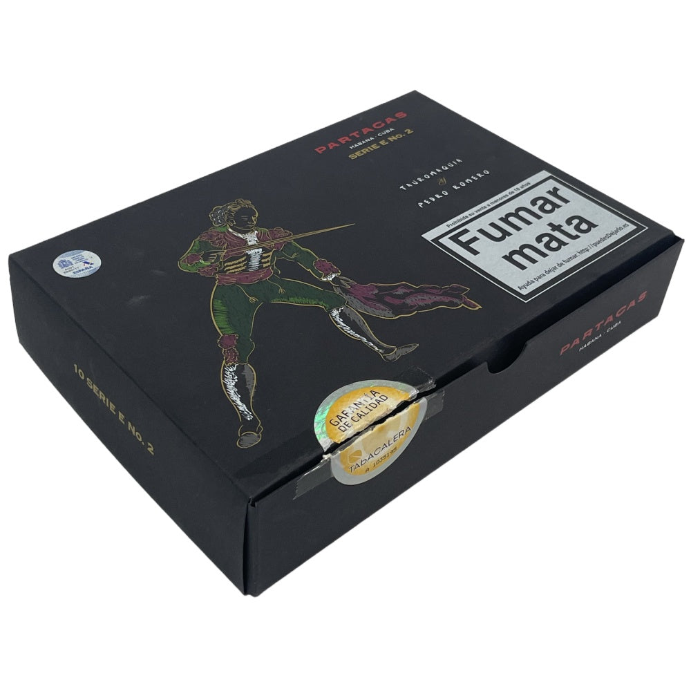 PARTAGAS Serie E No. 2 Tauromaquia 10s 帕特加斯 E2号 斗牛士 10支/盒
