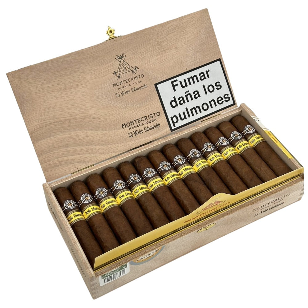 MONTECRISTO WIDE EDMUNDO 25s 蒙特 宽艾蒙多 25支/盒