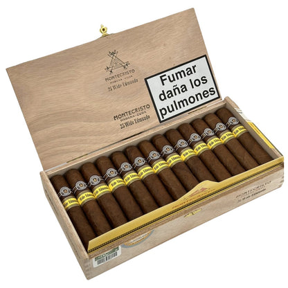 MONTECRISTO WIDE EDMUNDO 25s 蒙特 宽艾蒙多 25支/盒