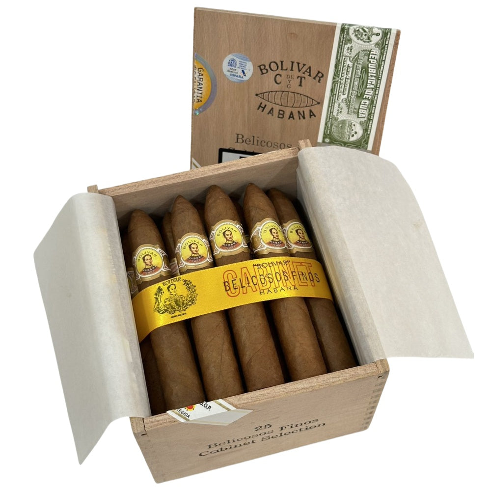 BOLIVAR BELICOSOS FINOS 25s 玻利瓦尔 比利高 25支/盒 SLB