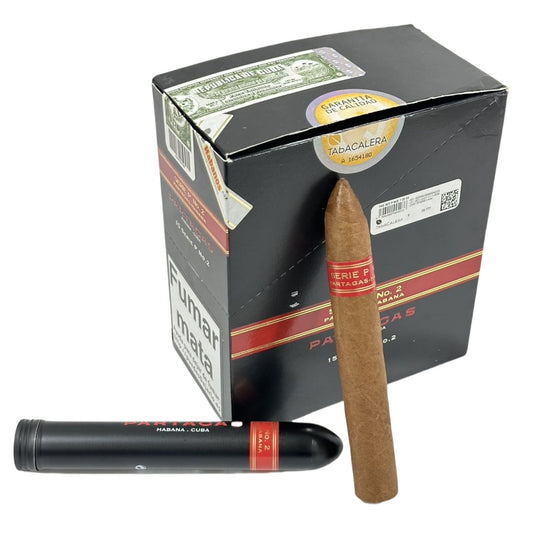 PARTAGAS SERIE P No. 2  15s 帕特加斯 P2号 纸盒铝管15支/盒