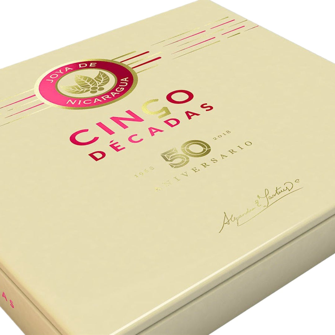 Joya de Nicaragua Cinco Décadas El General 10s 尼加拉瓜珍宝 五十周年 指挥官 10支/盒