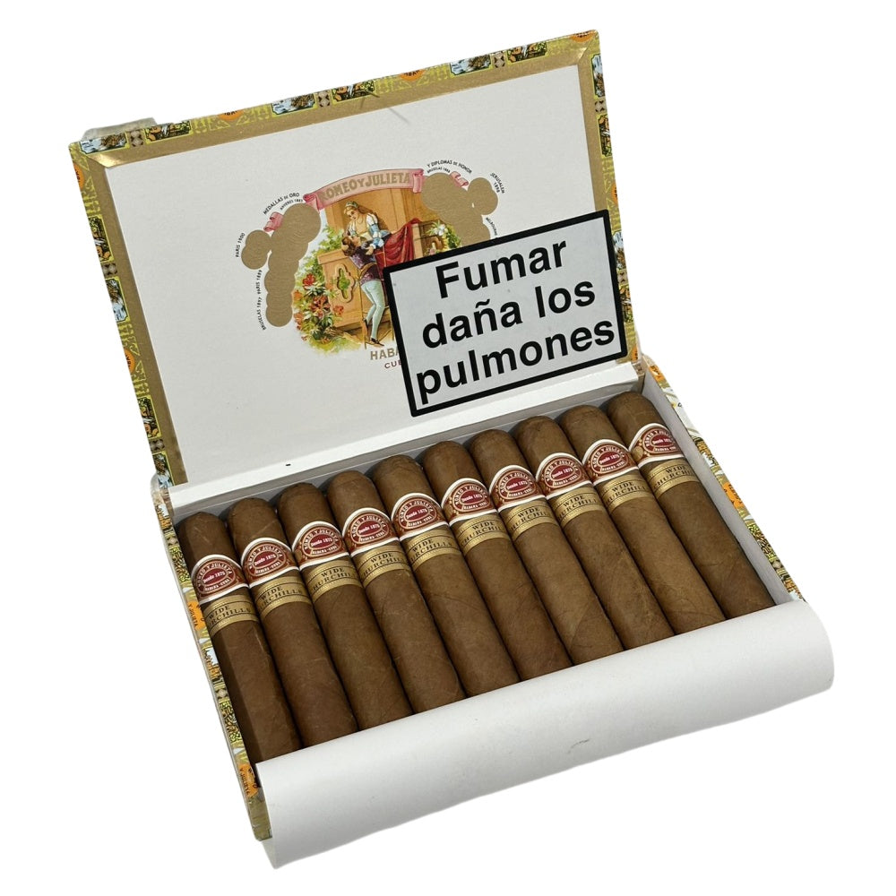 ROMEO Y JULIETA WIDE CHURCHILS 10s 罗密欧与朱丽叶 宽丘吉尔 10支/盒