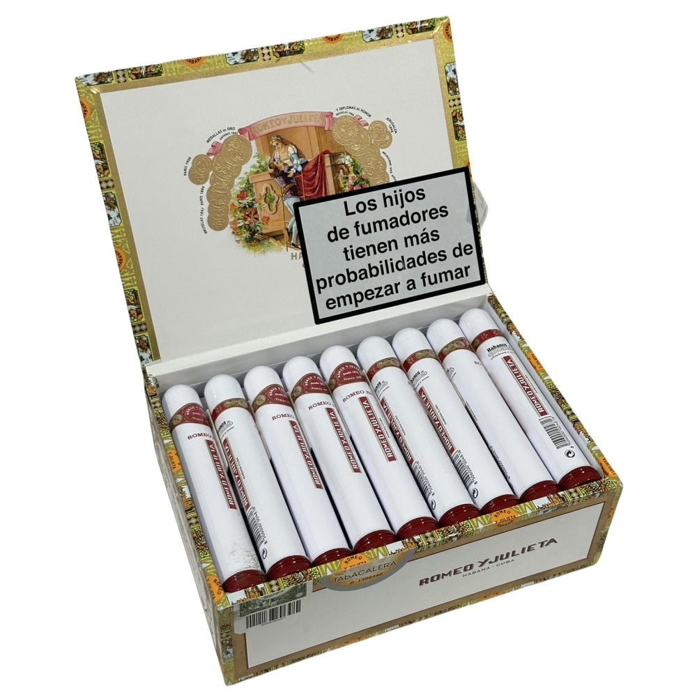 ROMEO Y JULIETA No.2 TUBO 25s 罗密欧与朱丽叶 二号铝管 25支／盒