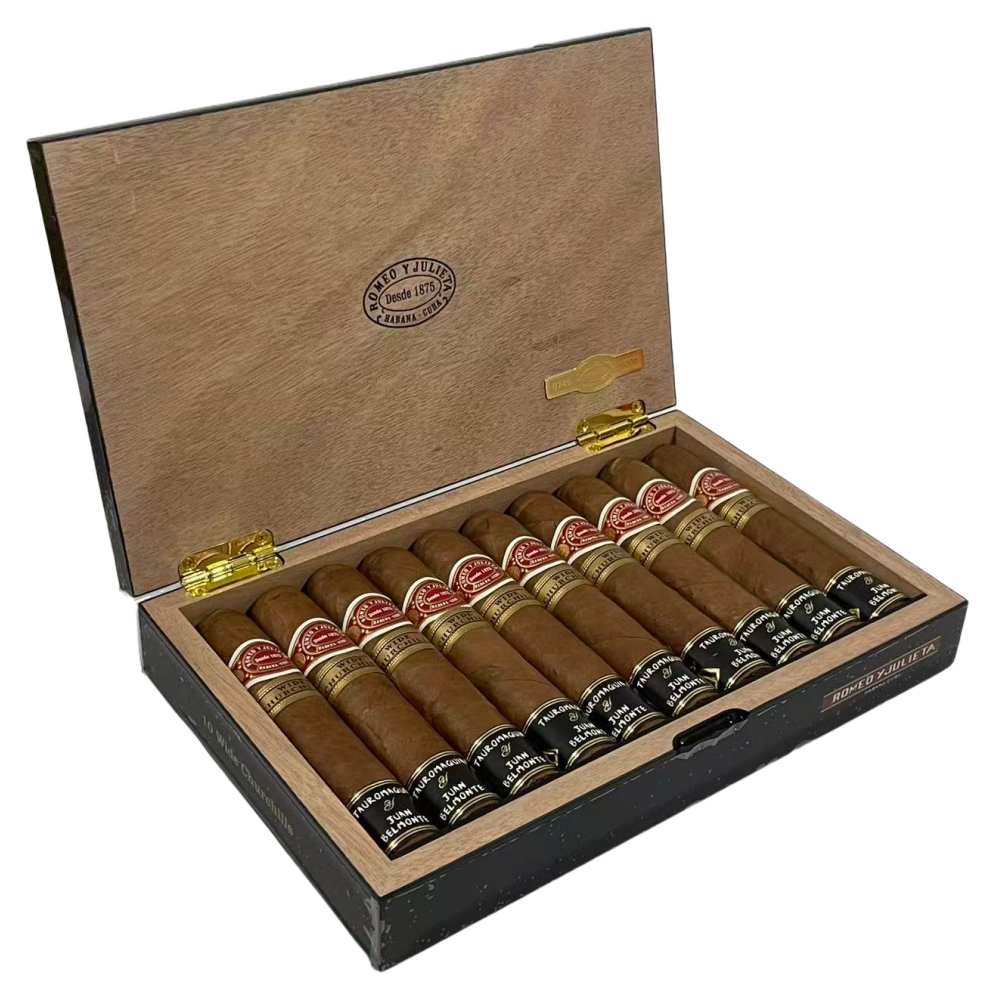 Romeo y Julieta Wide Churchills Tauromaquia 10s 罗密欧与朱丽叶宽丘吉尔 斗牛士 10支/盒