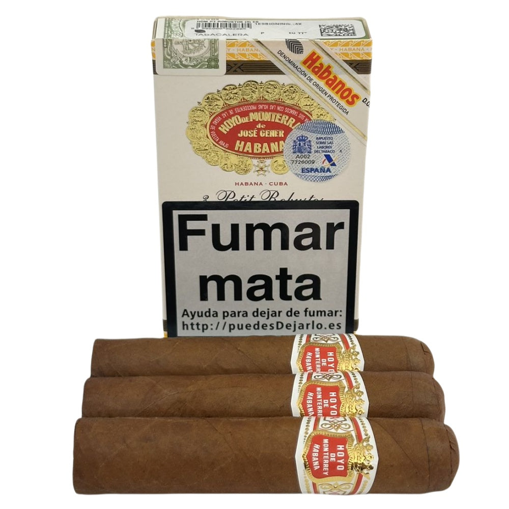 HOYO de MONTERREY  PETIT ROBUSTOS 15s 好友 小罗布图 纸盒 15支/盒