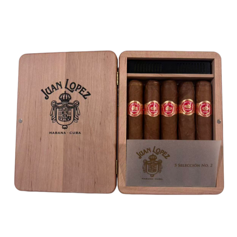 JUAN LOPEZ SELECCION N.2  5s 胡安佩洛斯 精选2号 保湿盒 5支/盒