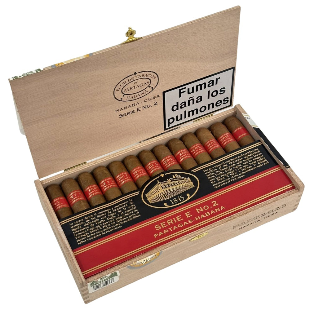 PARTAGAS SERIE E No.2 25s 帕特加斯 E2号 25支/盒